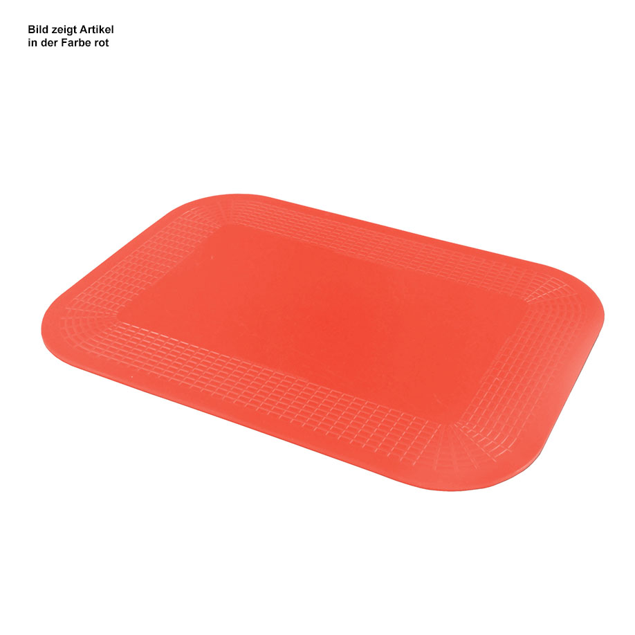 Alpha Antirutschmatte groß, rot 45 x 38 cm