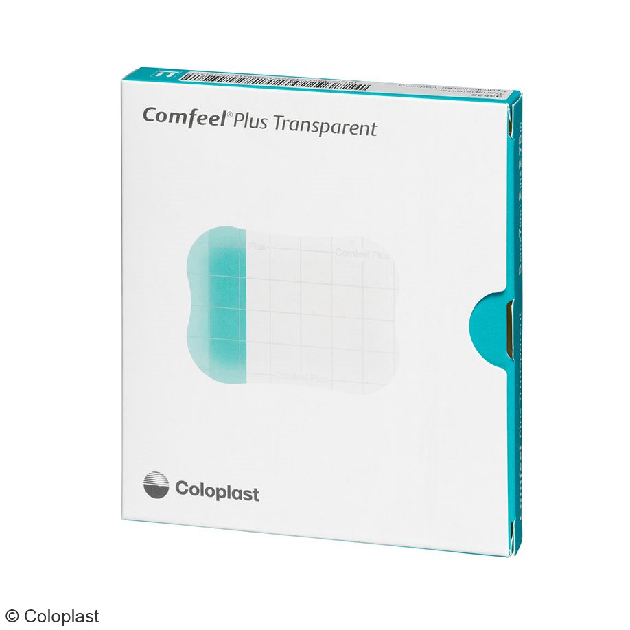 Comfeel Plus transparenter Wundverband, steril, 5 x 7 cm (10 Stck.)