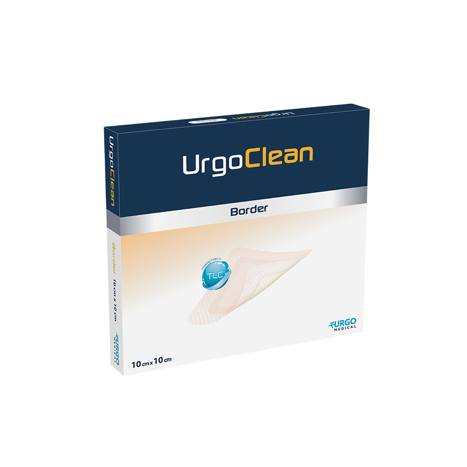 UrgoClean Border Wundauflagen 10 x 10 cm (10 Stck.)