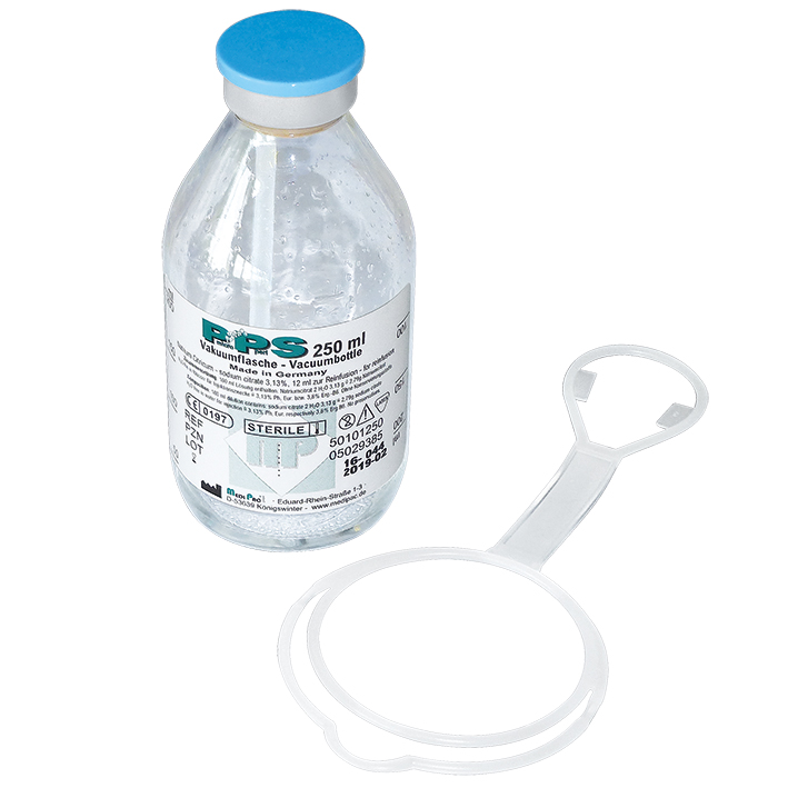 PPS Vakuumflasche micro perl 250 ml Glas -zur Zeit nicht lieferbar-