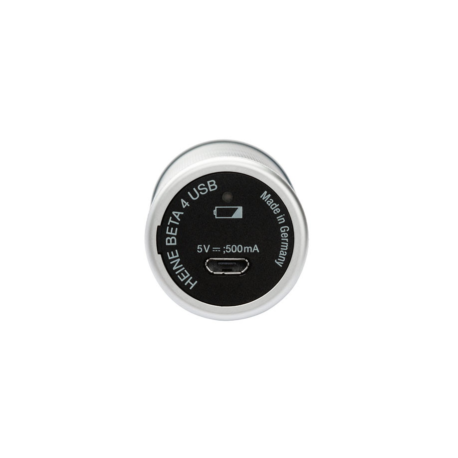 BETA 400 F.O. Otoskop-Set LED, mit BETA4 USB Ladegriff mit USB Kabel