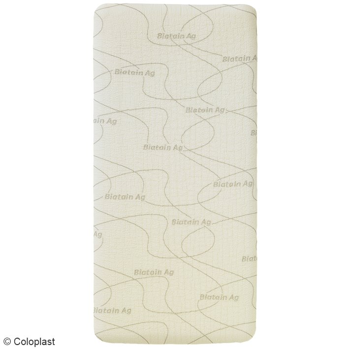 Biatain Ag Schaumverband mit Silber, steril, 10 x 20 cm (5 Stck.)
