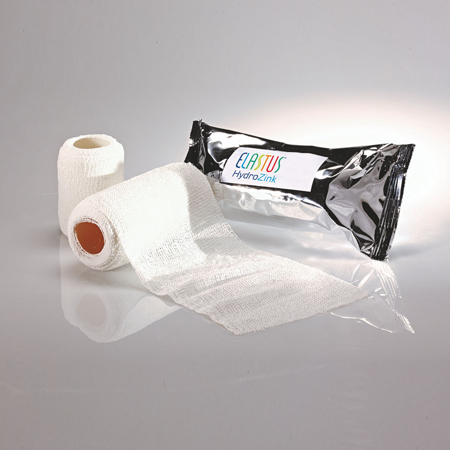 ELASTUS-HydroZink Stütz- und Entlastungsbinden 8 cm x 7 m (10 Stck.)