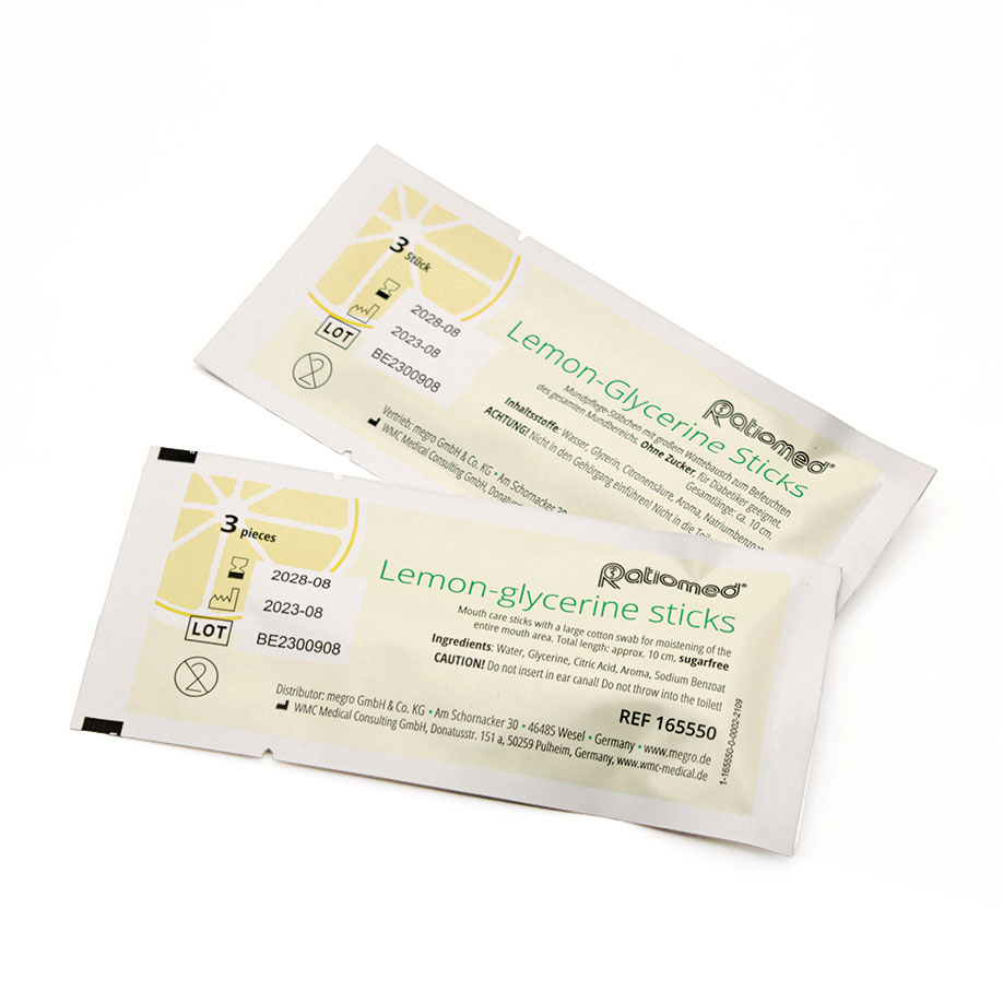 Lemon-Glycerine Sticks ratiomed (25 x 3 Stck.)