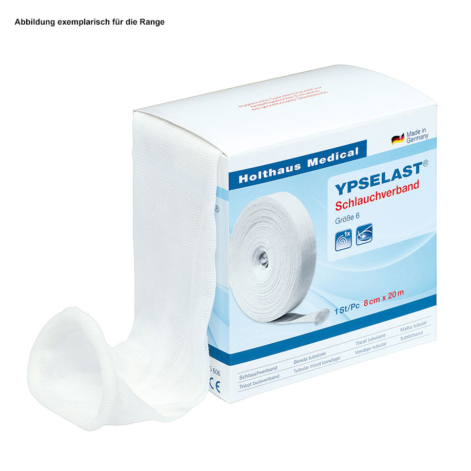 YPSELAST Schlauchverband 20 m x 8 cm Gr. 6, Bein/Kinderkopf