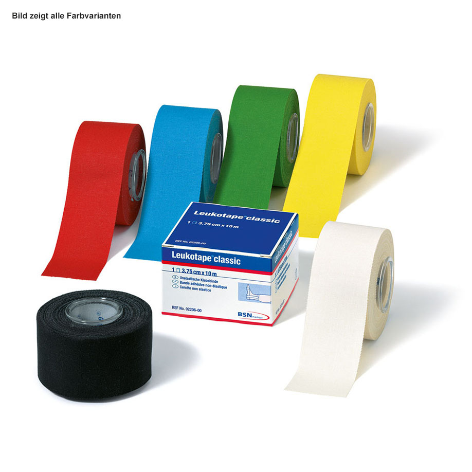 Leukotape classic Klebebinde, 10 m x 2,00 cm, weiß