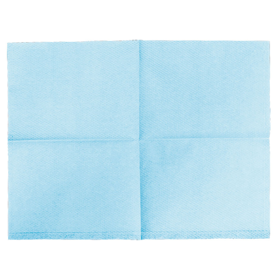 Kopfstützenschoner Tissue/PE, 25 x 33 cm, ice blue (500 Stck.)