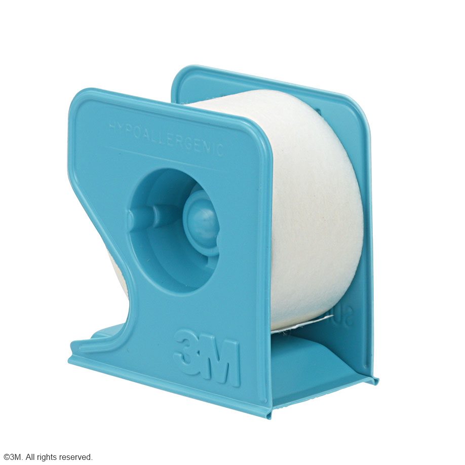 3M Micropore Vliespflaster weiß, 2,5 cm x 9,1 m (12 Stck.)