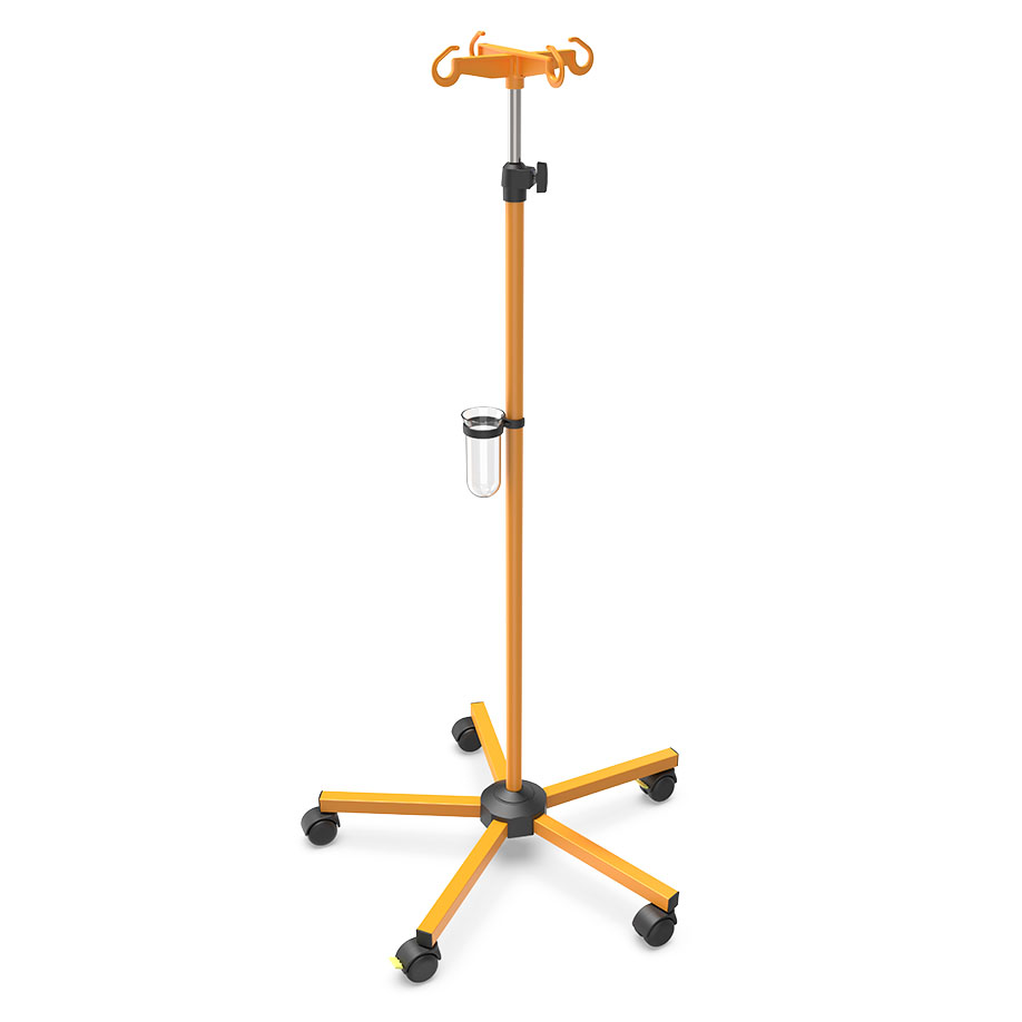 Infusionsständer ratiomed gelb (RAL 1028)