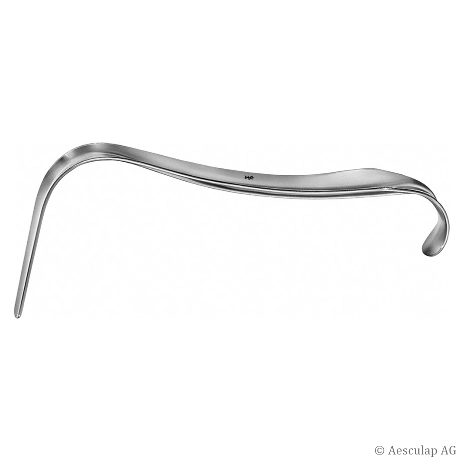 KRISTELLER Scheiden-Spekulum oberes Blatt, 10 mm, unsteril