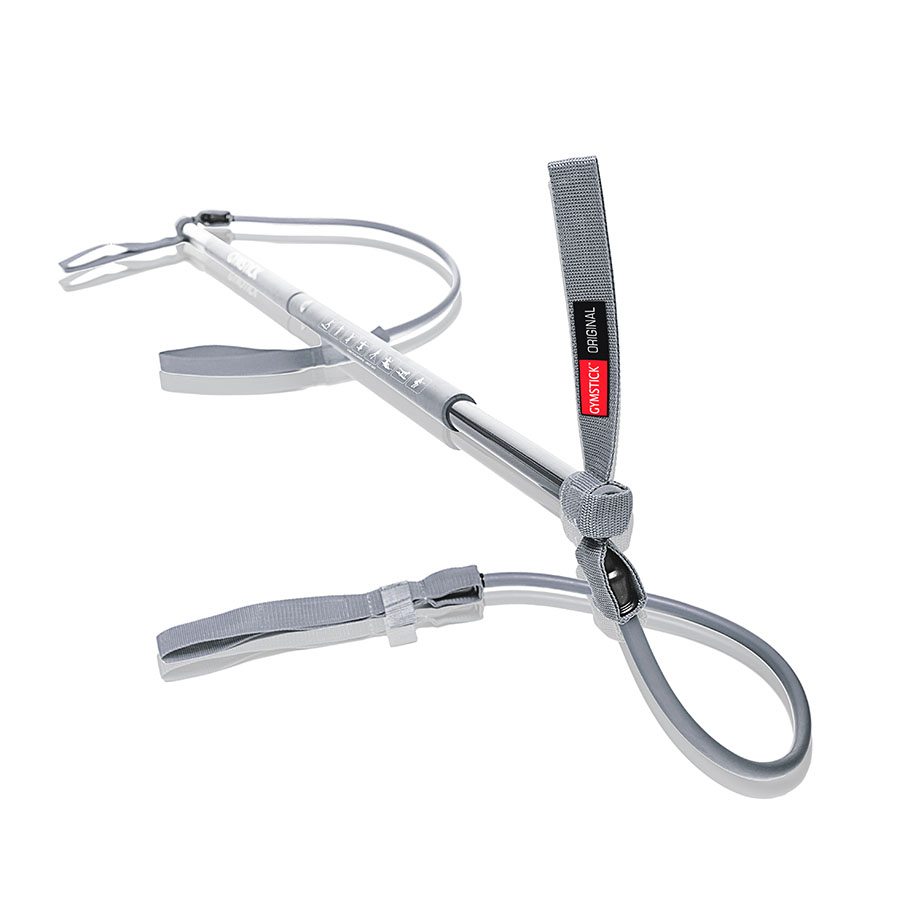 Gymstick Original 2.0 Trainingsgerät, extra stark/silber