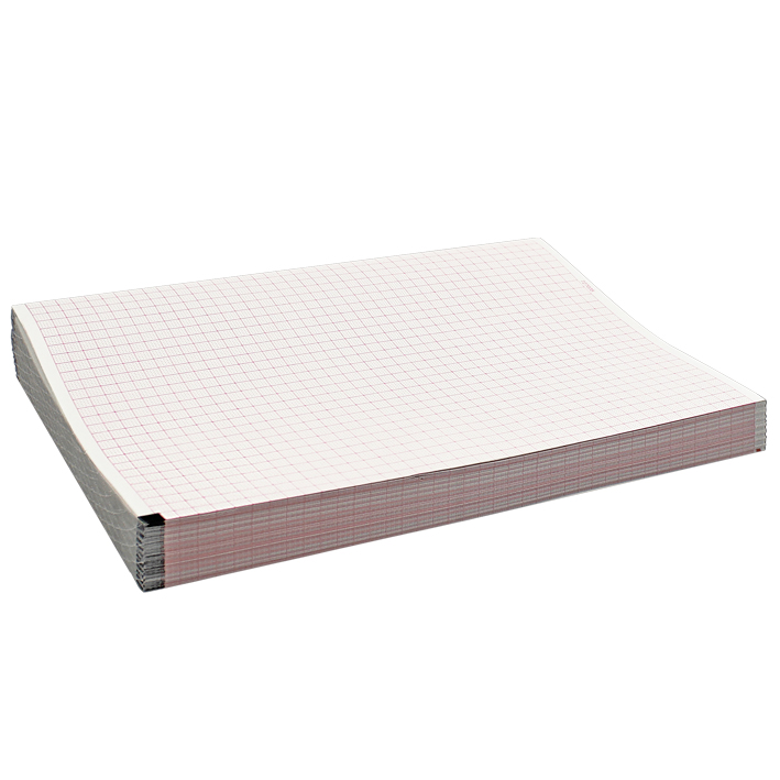 Nihon-Kohden EKG-Papier mit Millimeterfeld, 210 x 140 mm (210 Bl.)