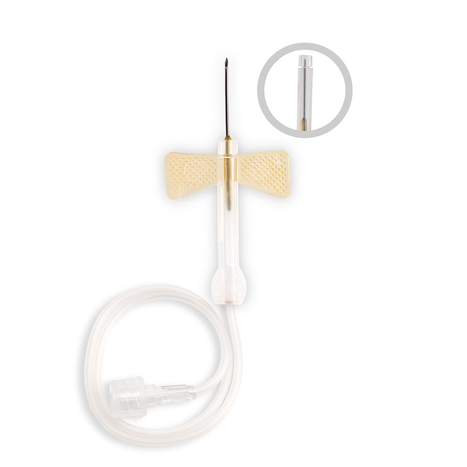 ECOFLO safety Perfusionsbestecke 20 G, 0,9 x 19 mm, gelb (100 Stck.)