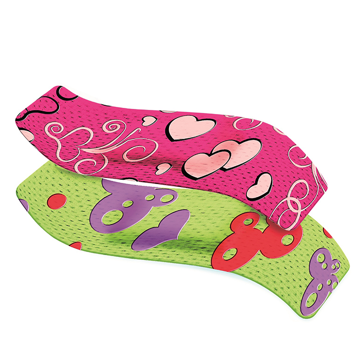 QUADRA 3D GIRLS Wundverband zwei Formen Sortiment (20 Stck.)