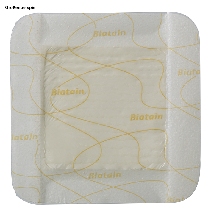Biatain Schaumverband, steril, selbst-haftend, 12,5 x 12,5cm (10 Stck.)