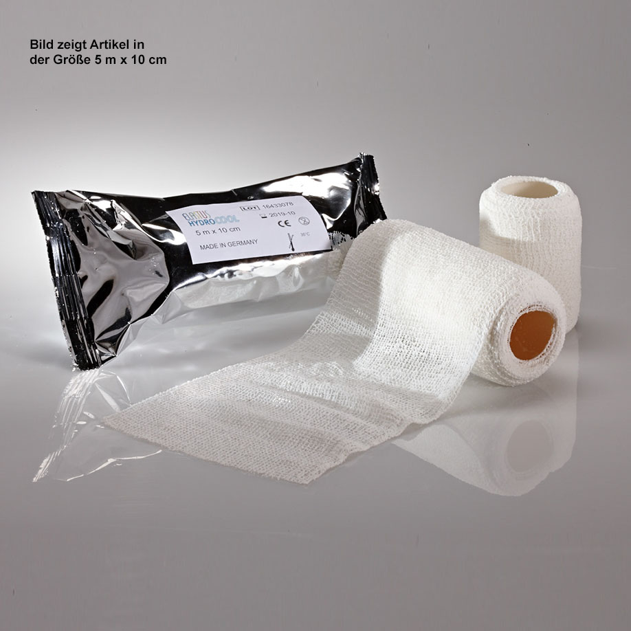 ELASTUS-HydroCool Bandagen 5 m x 8 cm (10 Stck.)