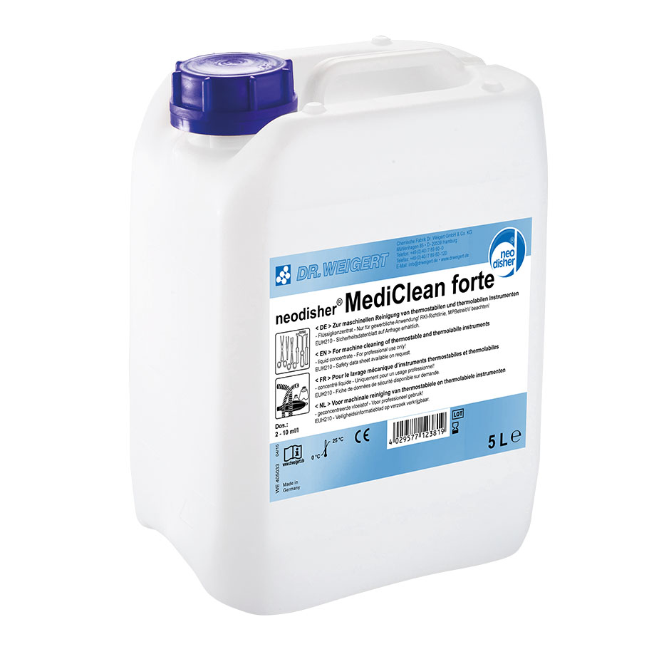 neodisher MediClean forte 5 Ltr. Instrumentenreiniger, EURO-Kanister