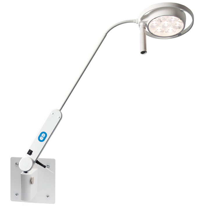 Mach LED 115 Untersuchungsleuchte Wandmodell, mit Wandbefestigung