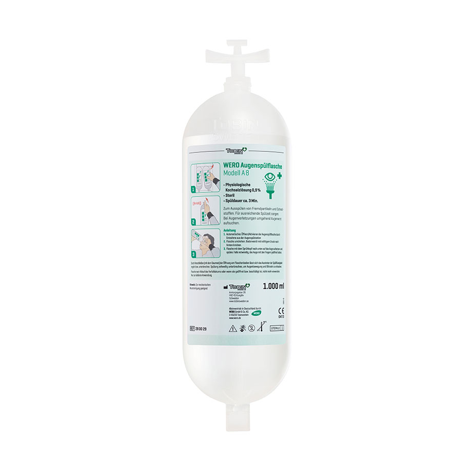wero-Augenspülflasche Modell A8 steril (2 x 1000 ml)