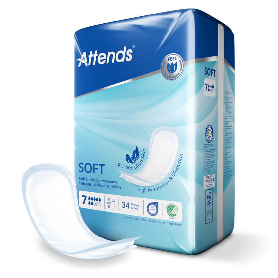 Attends Soft 7 Inkontinenzeinlagen (34 Stck.)