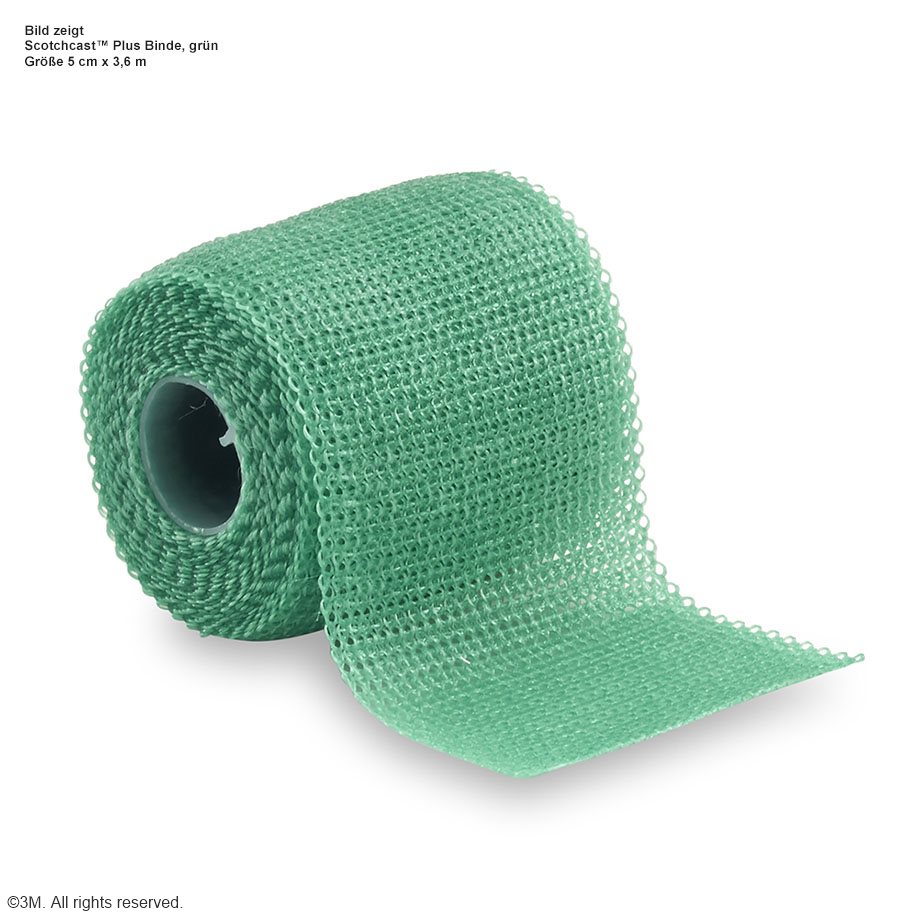 3M Scotchcast Plus-Binden grün 7,6 cm x 3,6 m (10 Stck.)
