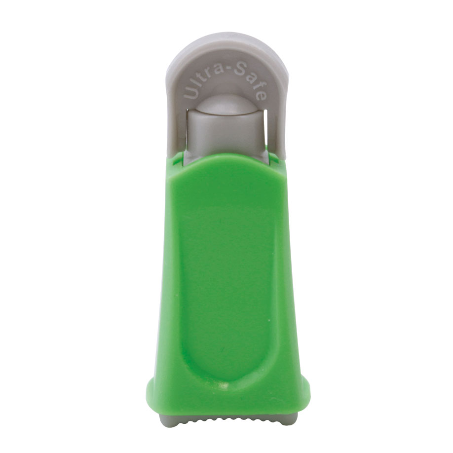 Ultrasafe Einweg-Sicherheitslanzetten 17 G x 2 mm, grün (100 Stck.)