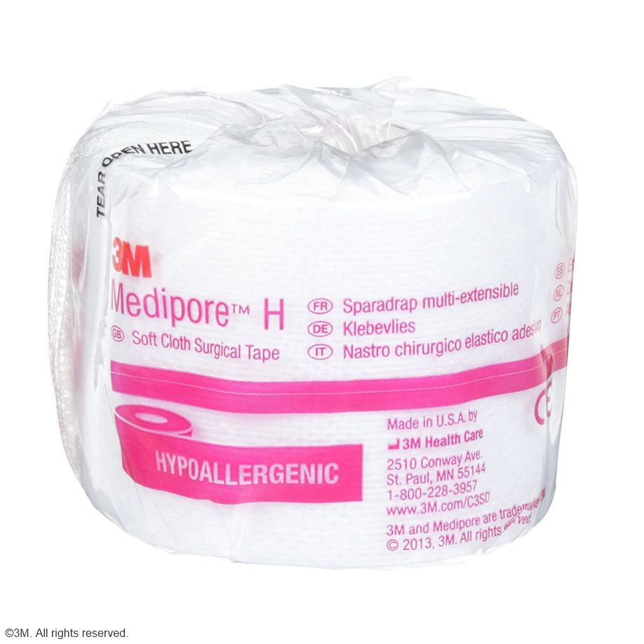 3M Medipore H Fixationsvlies, perforiert 5 cm x 9,1 m (12 Stck.)