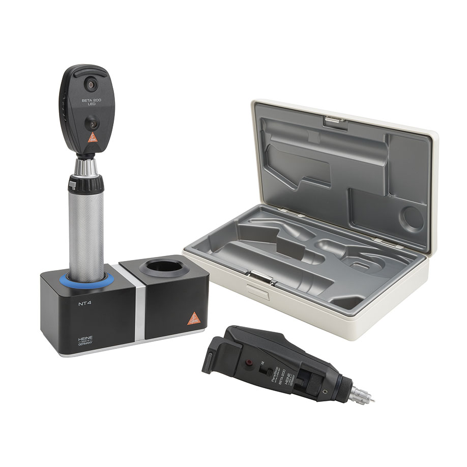 BETA 200 Ophthalmologisches LED Set 3,5 V mit BETA4 NT Ladegriff