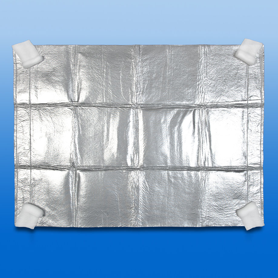 NOBALINE-Tuch 40 x 60 cm steril, aluminiumbeschichtetes Verbandtuch