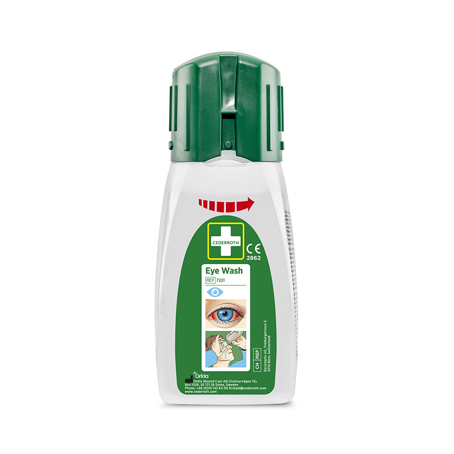 Cederroth Augendusche 235 ml im Taschenformat