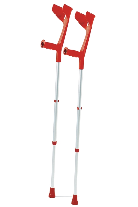 Unterarmgehstützen feuerrot