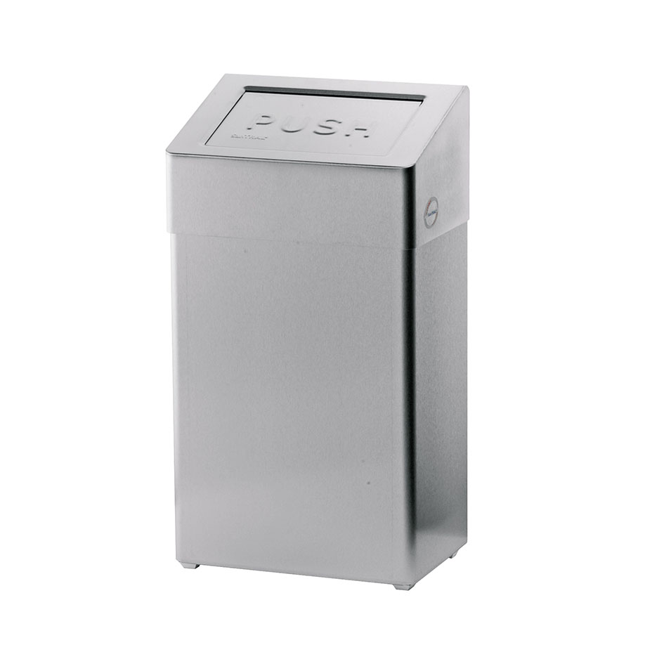 SanTRAL Abfallbox ABU 18 E ST 18 Ltr. Edelstahl geschliffen