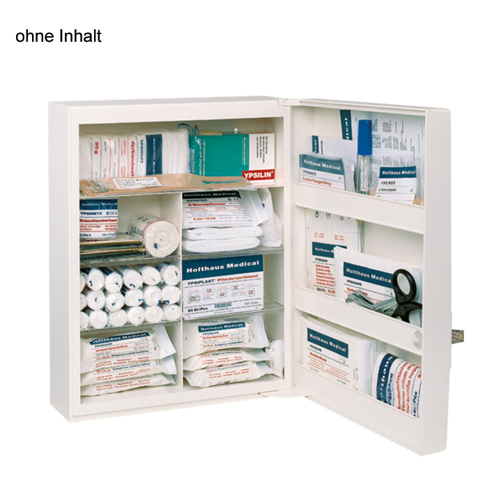 Verbandschrank FAMULUS Kunststoff 35 x 45 x 15 cm, weiß, leer