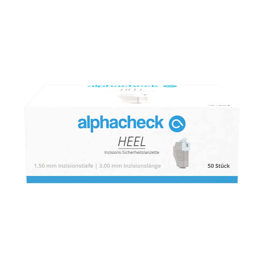*alphacheck HEEL Inzisions-Sicherheits- -ausser Handel-/Alternative:ALP 13100836