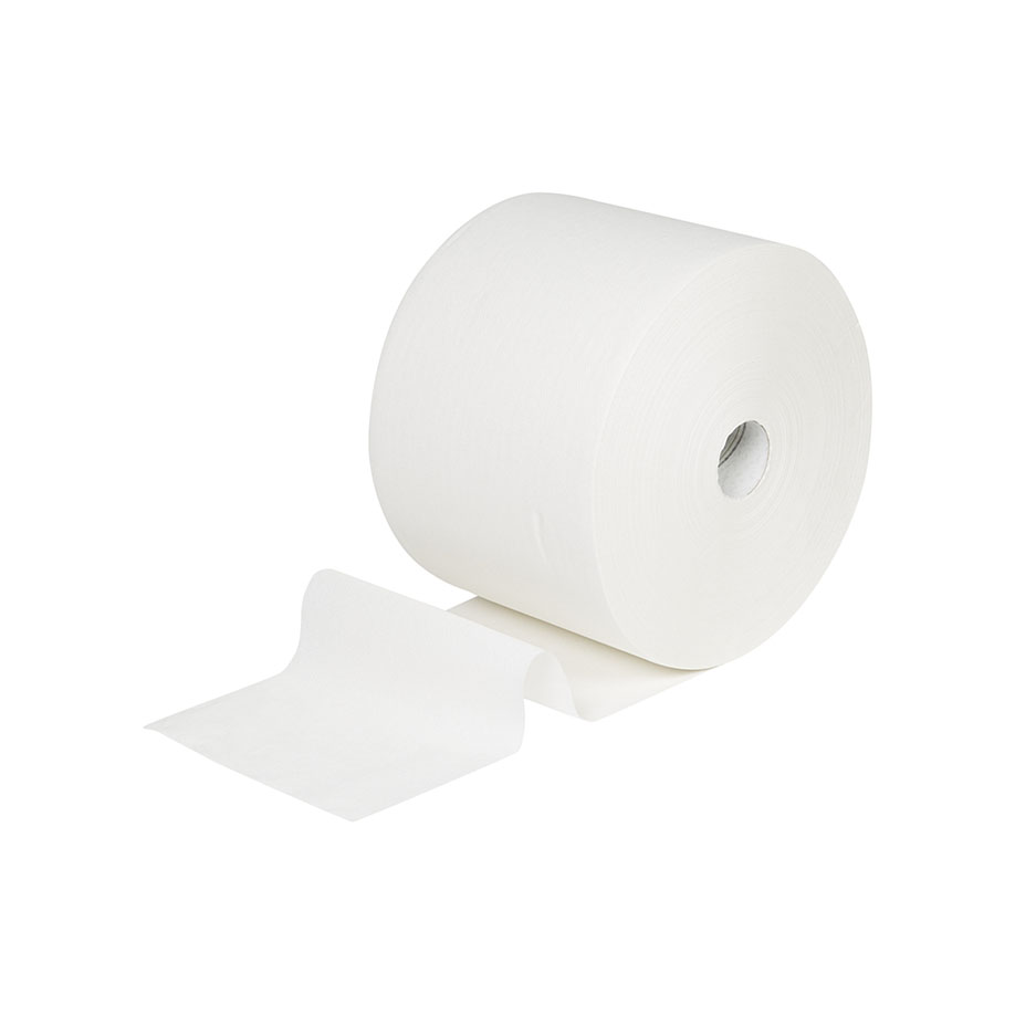 WYPALL Papierwischtücher Großrolle L 10, weiß, 23,5 x 38 cm (1 Rl. à 1000 Bl.)