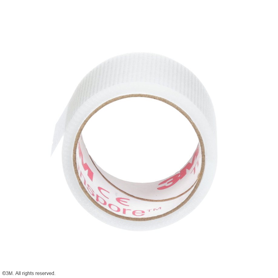 3M Transpore Fixierpflaster transparent, 2,5 cm x 1,37 m (100 Stck.)