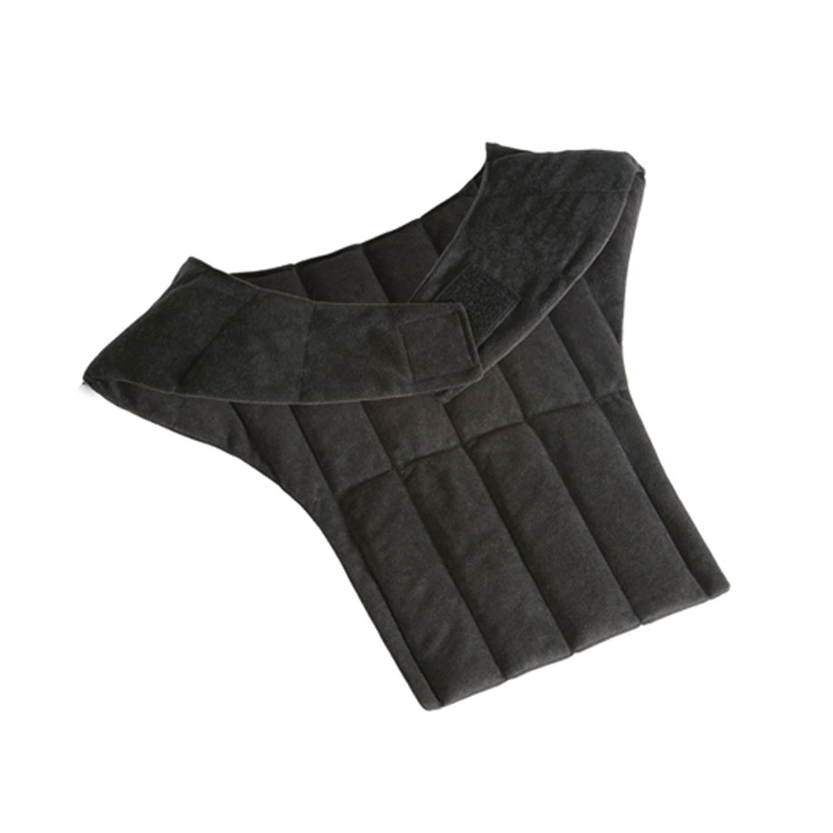 Kryotherm natur Nacken-Wärmeschal XXL schwarz, ca. 68 x 60 cm