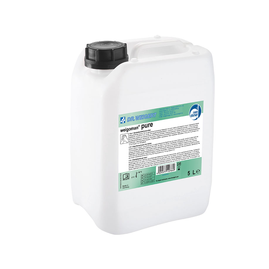 weigoman pure 5 Ltr. EURO-Kanister Händedesinfektion