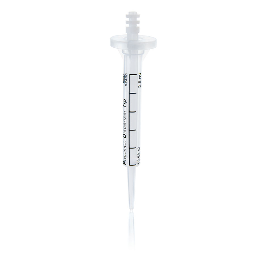 PD-Tips II, lose, unsteril, 2,5 ml, Kolben PE-HD, Zylinder PP