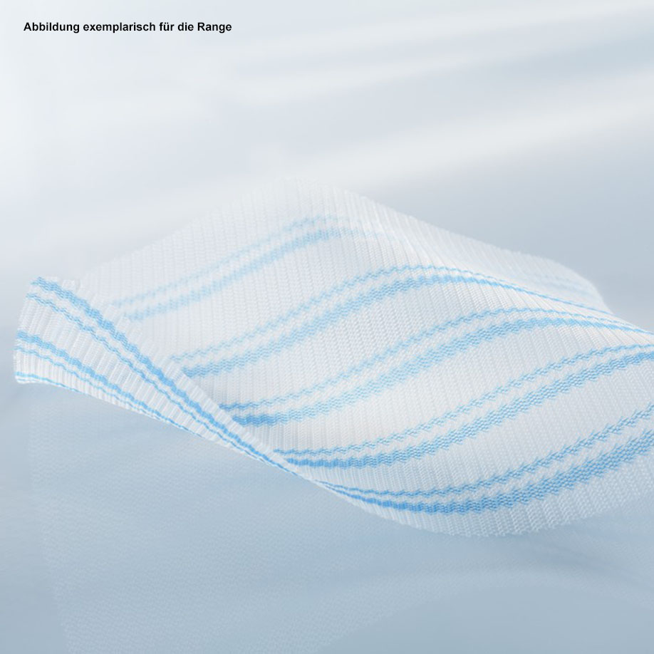 Optilene Mesh LP 7,5 x 15 cm Herniennetz blau (5 Stck.)