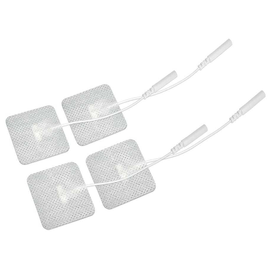 Gewebe-Elektroden 45 x 45 mm, selbstklebend (4 Stck.)