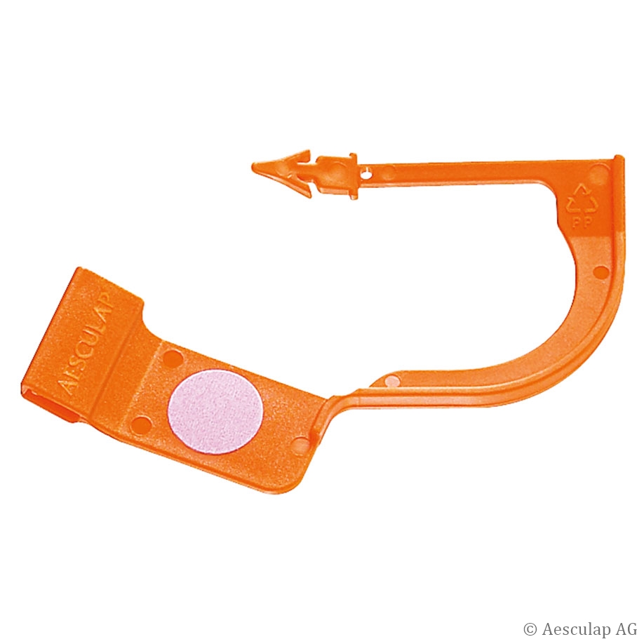 Plomben orange mit Dampfindikator (1000 Stck.)