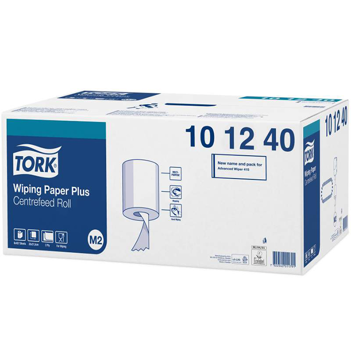 Tork starke Mehrzweckwischtücher hochweiß 2-lagig 21,5 cm x 160 m (6 Rl.)