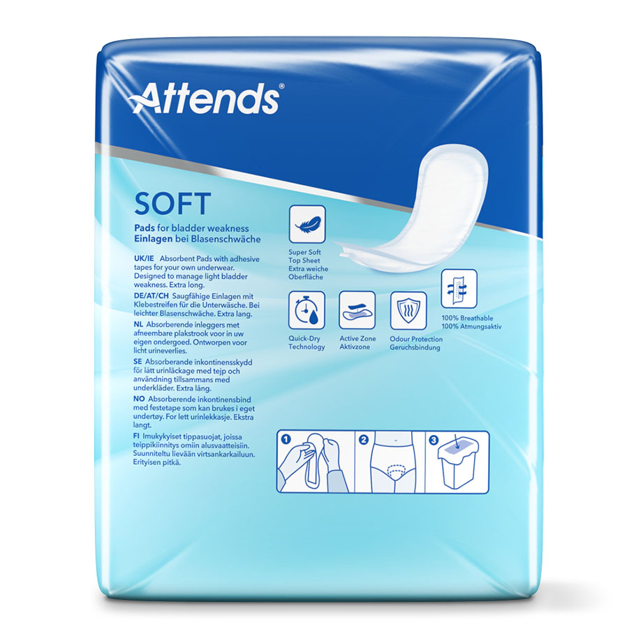 *Attends Soft 3+ Extra Plus Inkontinenzeinlagen (30 Stck.) - ausser Handel - / Alternative: ATT 212714