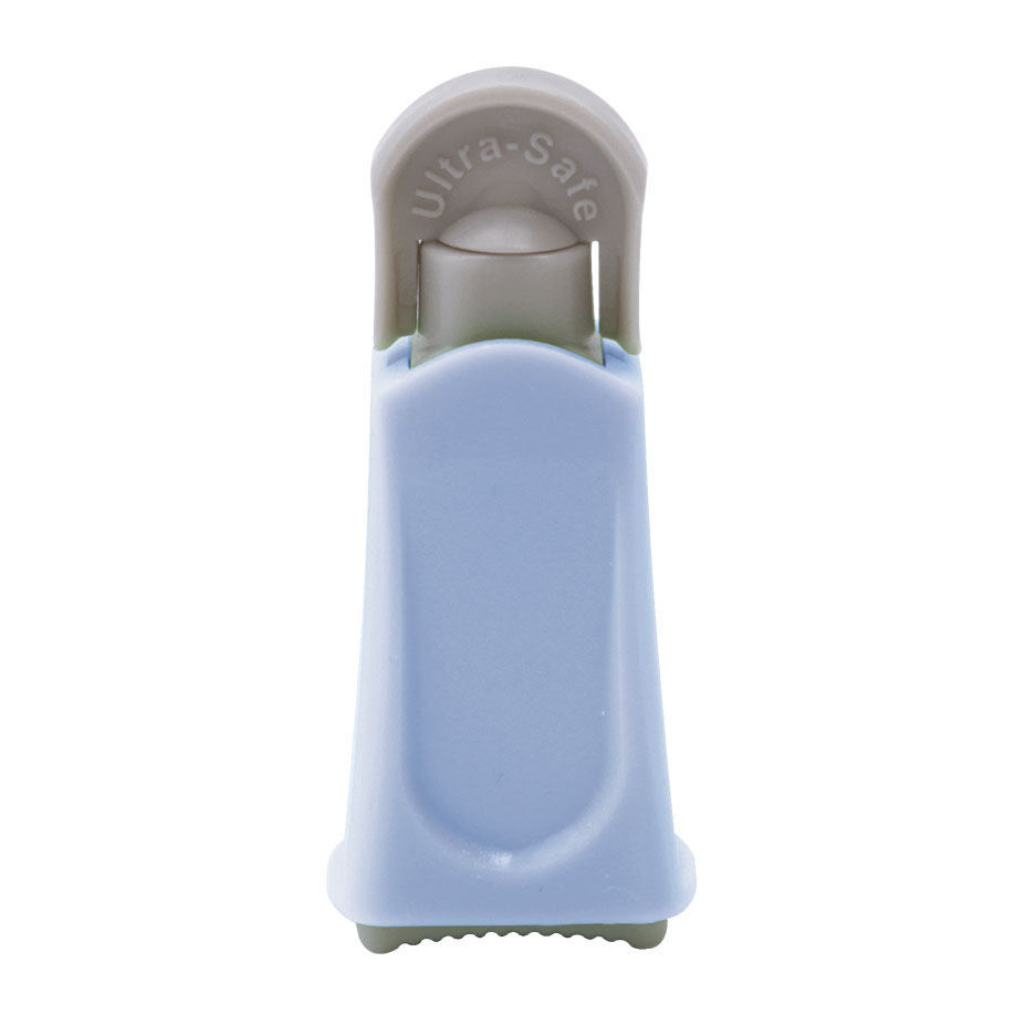 Ultrasafe Einweg-Sicherheitslanzetten 21 G x 1,8 mm, blau (100 Stck.)