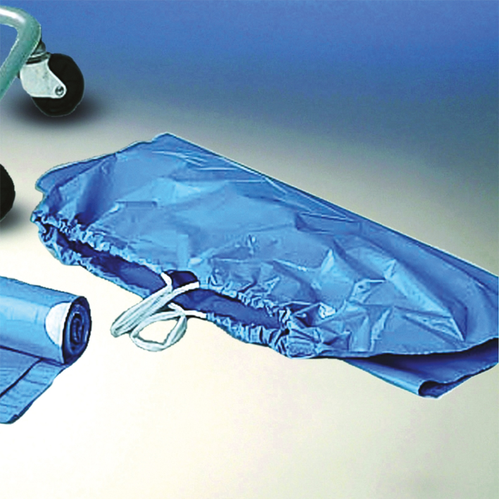Einwegsäcke aus Polyäthylen 60-70 Ltr. 575 x 1000 x 0,04 mm blau (250 Stck.)