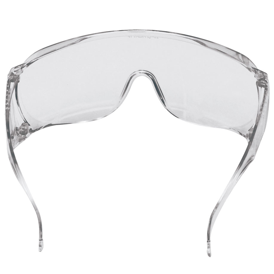 Schutz- und Überbrille mit Seiten- und Augenbrauenschutz