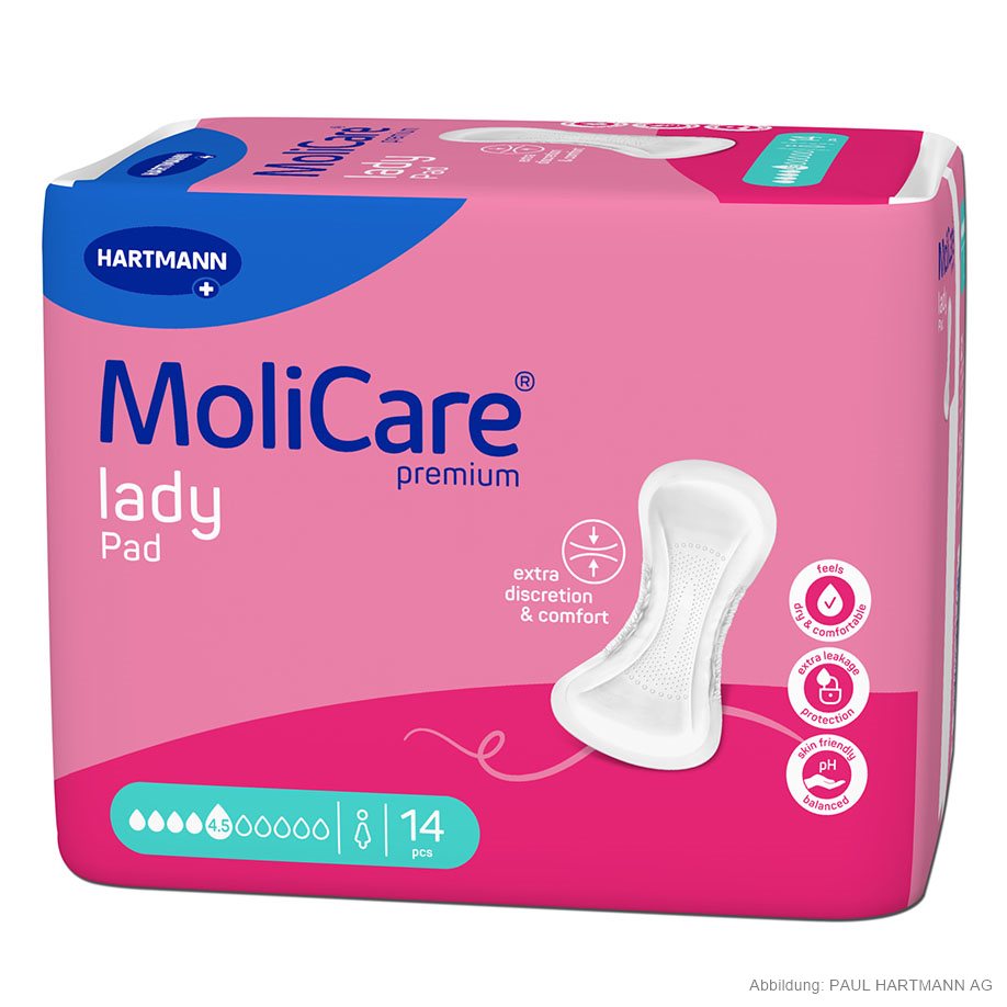 MoliCare Premium lady pad 4,5 Tropfen Inkontinenzeinlagen (14 St.)