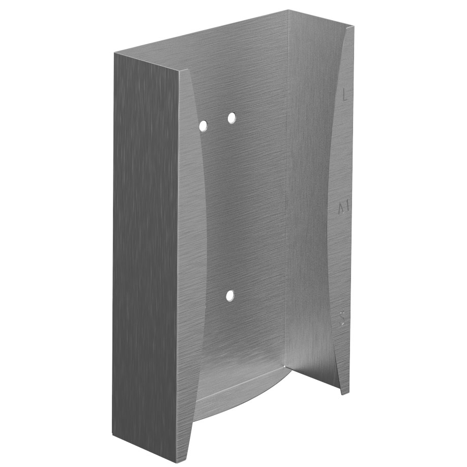 Halter für Spenderboxen 3-fach, aus Edelstahl