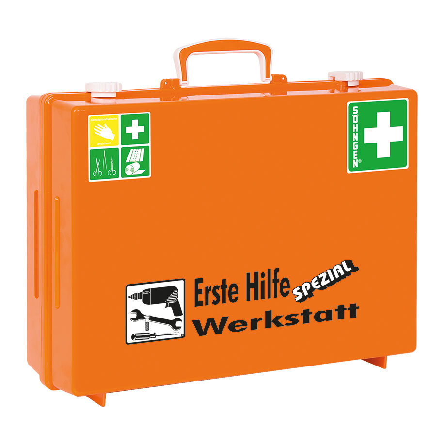 Erste-Hilfe Koffer Beruf Spezial Werkstatt